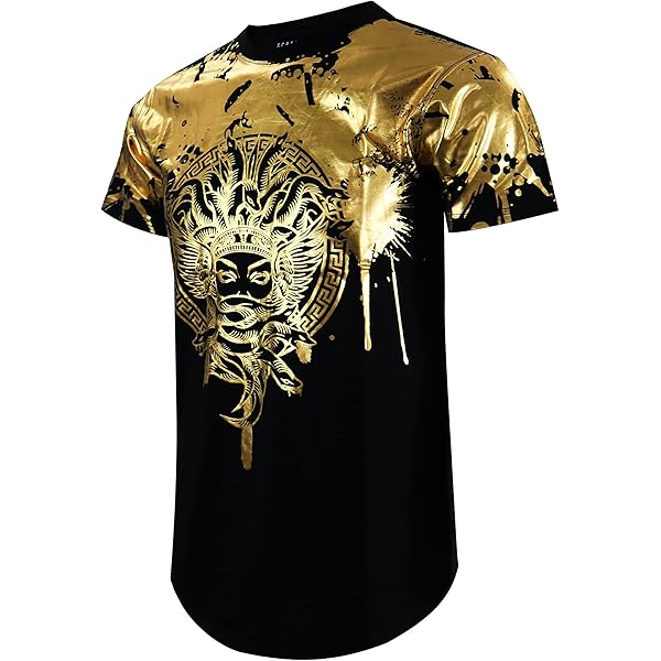 Versace Logo Men's Casual Crew Neck Cotton T Shirt Medium